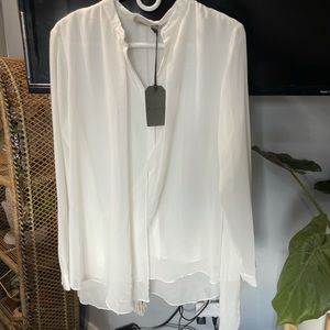 All saints size medium flow blouse